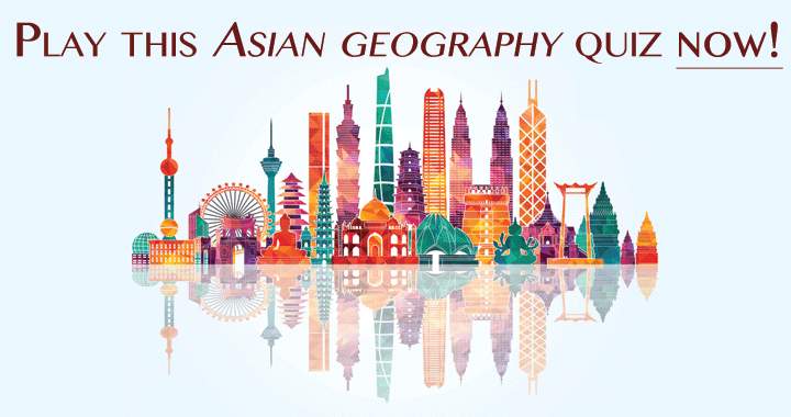 Banner for Geography quiz about Asia 