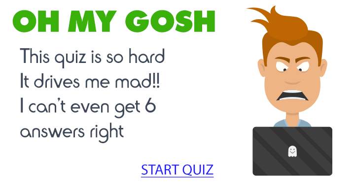 Banner for This quiz is just too damn hard to enjoy it