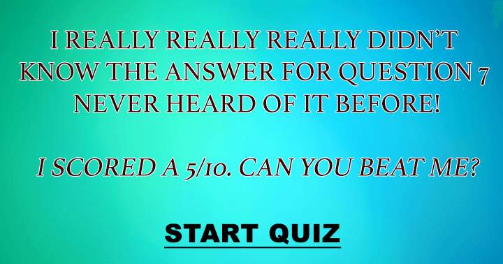 Banner for General Knowledge test