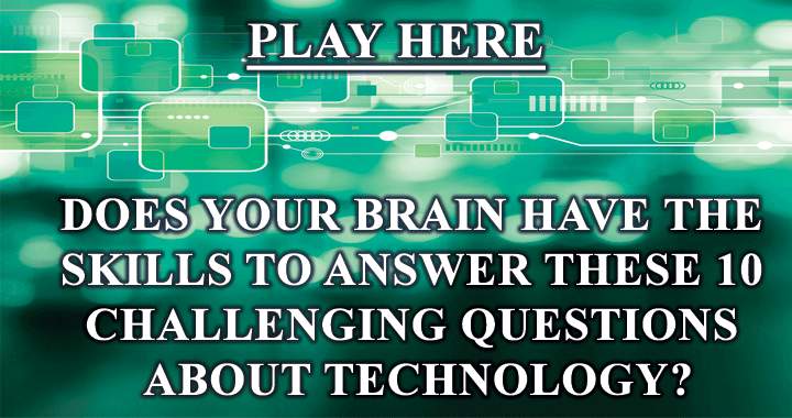 Banner for Does your brain have the skills for this technology quiz?