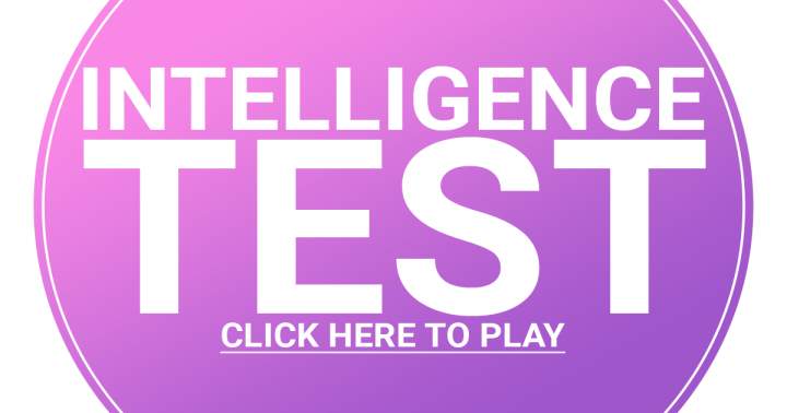 Banner for Intelligence Test