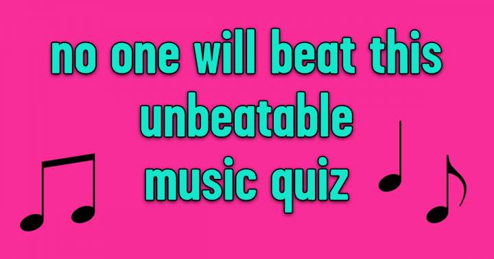 Banner for Unbeatable Music Quiz