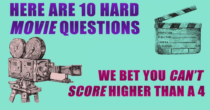 Banner for HARD Movie Quiz