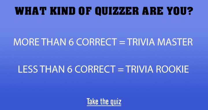 Banner for What kind of quizzer are you?