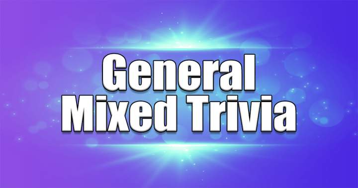 Banner for General Mixed Trivia