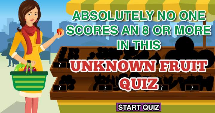 Banner for No one scores an 8 or more in this unknown fruit quiz!