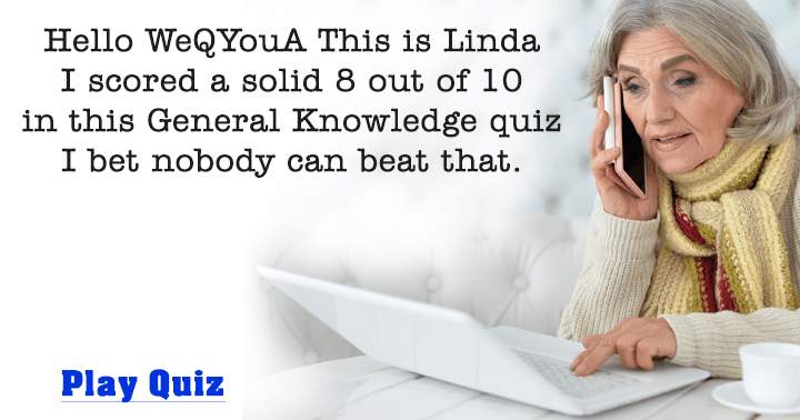 Banner for Can you beat the score of Linda?