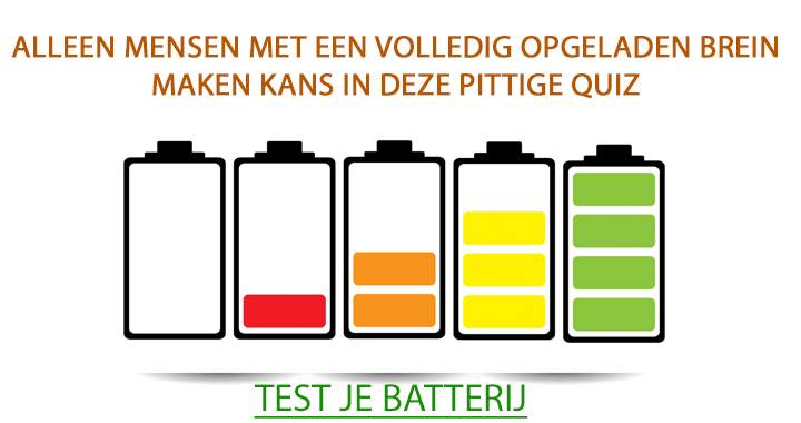 Alleen als je volledig opgeladen bent!