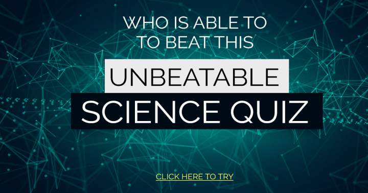 Unbeatable Science Quiz