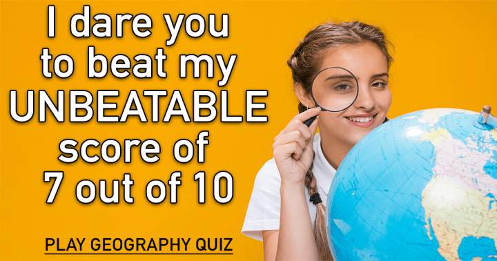 Banner for Unbeatable Geography Quiz