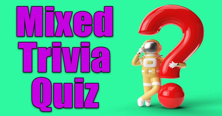 Banner for Mixed Trivia Quiz