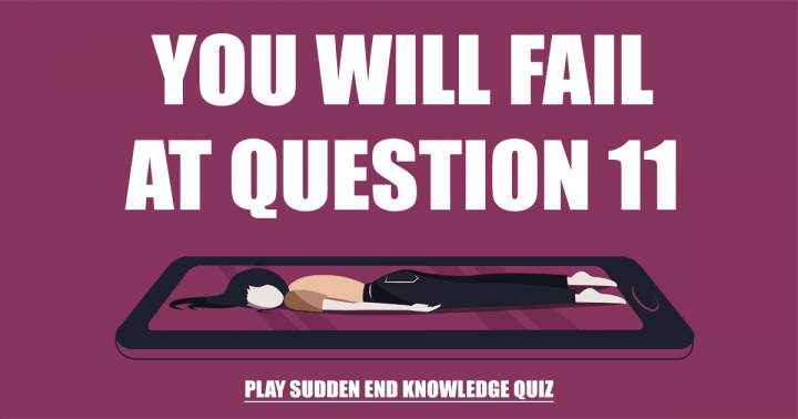 Banner for Sudden End Knowledge Quiz