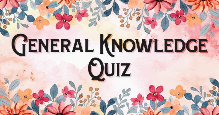 Banner for General Knowledge Quiz