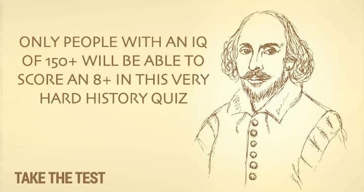 Banner for This quiz is so hard you have to have an high IQ to score an 8+