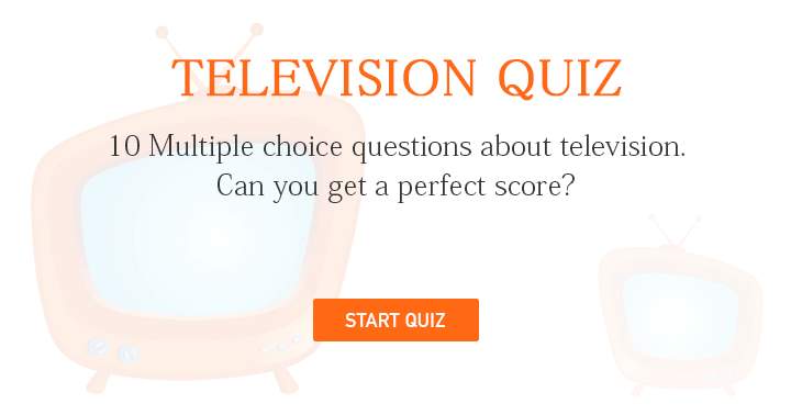 Banner for We bet you can't even score a 6 on this hard tv quiz.