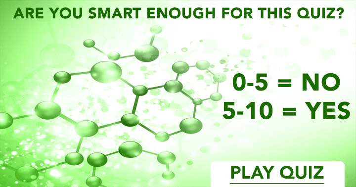 Banner for Only 30% will be smart enough for this Science quiz