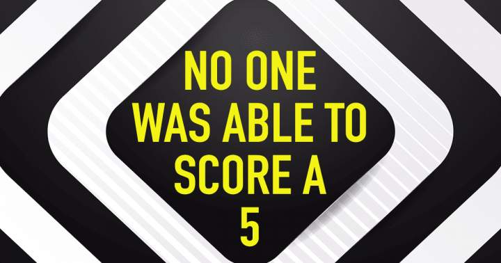 Banner for Are you able to score a 5+?