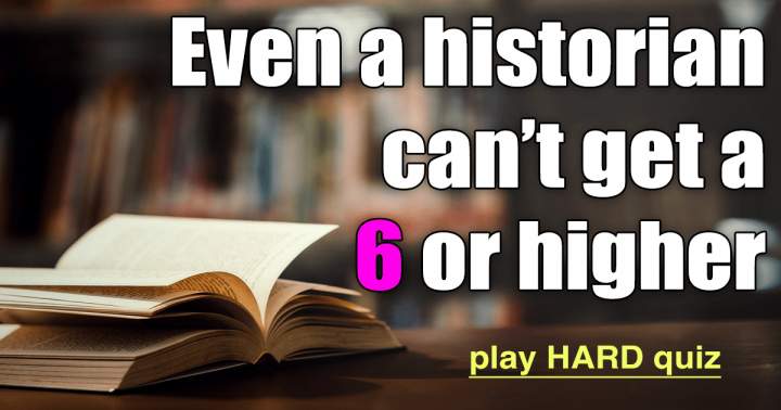 Banner for HARD Quiz for Historians