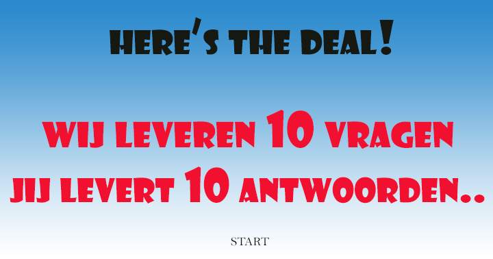 Deze deal kun je niet laten schieten!