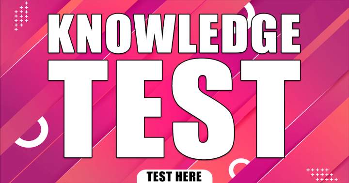 Knowledge Test