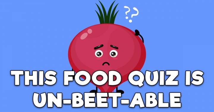 Banner for Un-beet-able Food Quiz