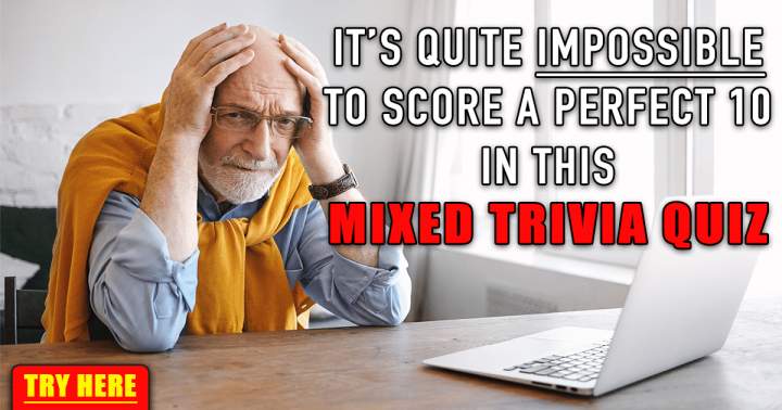 Banner for Impossible Mixed Trivia Quiz