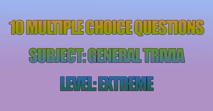 Banner for Can you handle this extreme quiz?