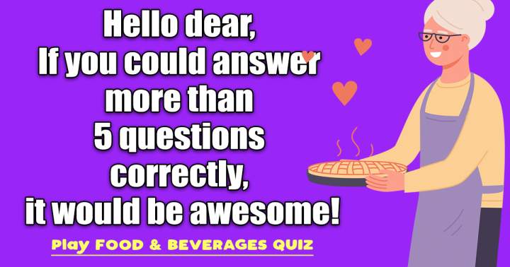 Banner for Food & Beverage Quiz