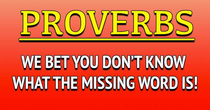 Banner for Find The Missing Word!