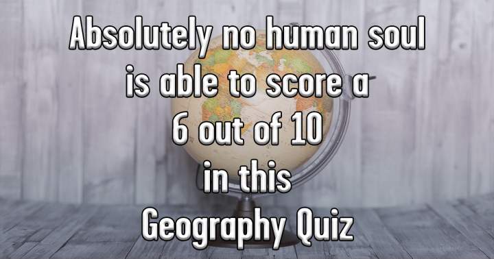 Banner for Challenging Geography Quiz