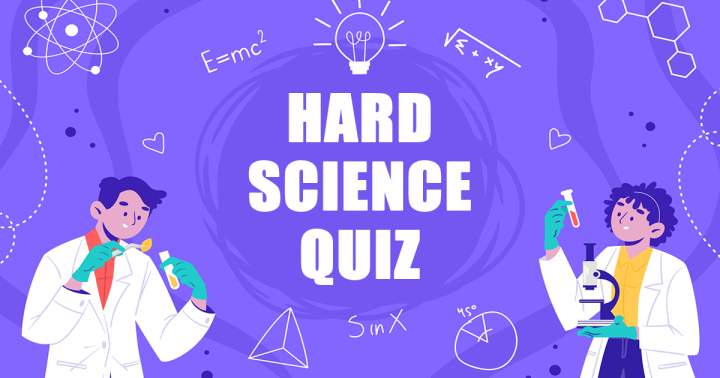 Banner for HARD Science Quiz