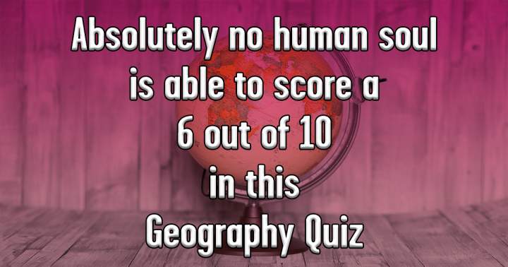 Banner for Challenging Geography Quiz