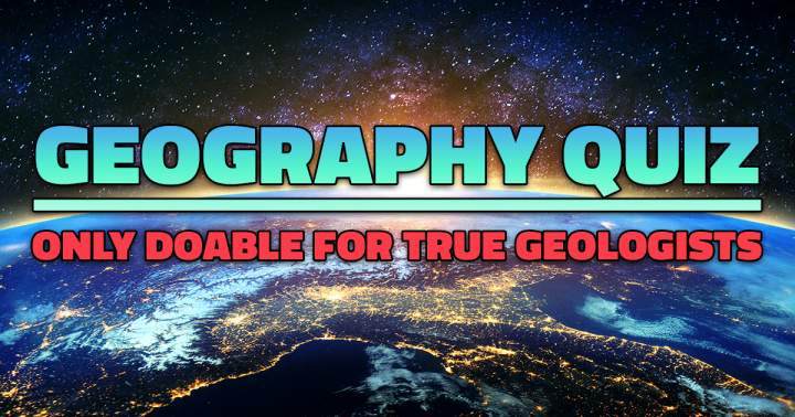 Banner for Challenging Geography Quiz