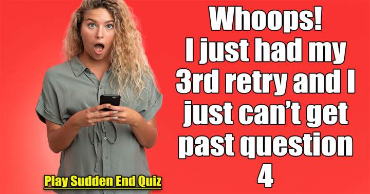 Banner for Sudden End Knowledge Quiz