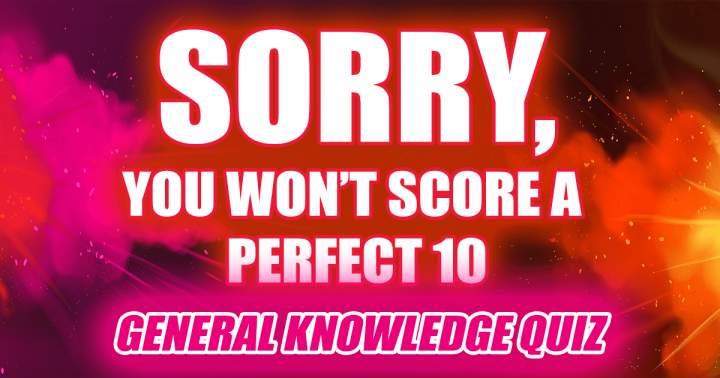 Banner for Nobody is going to score a perfect 10