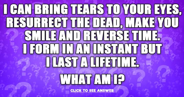 Banner for Do you know the answer to this riddle?