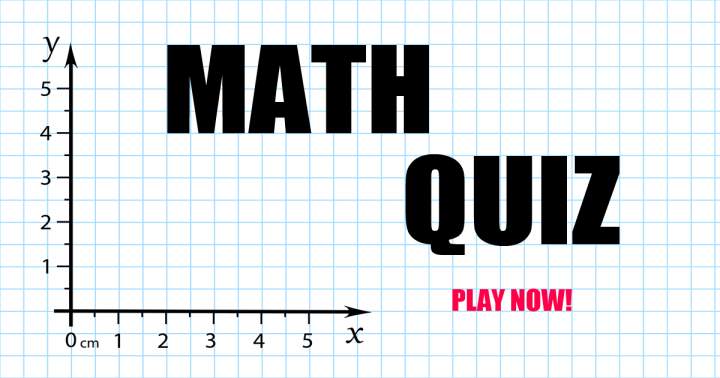 Banner for Math Quiz