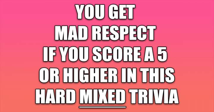 Mixed Trivia