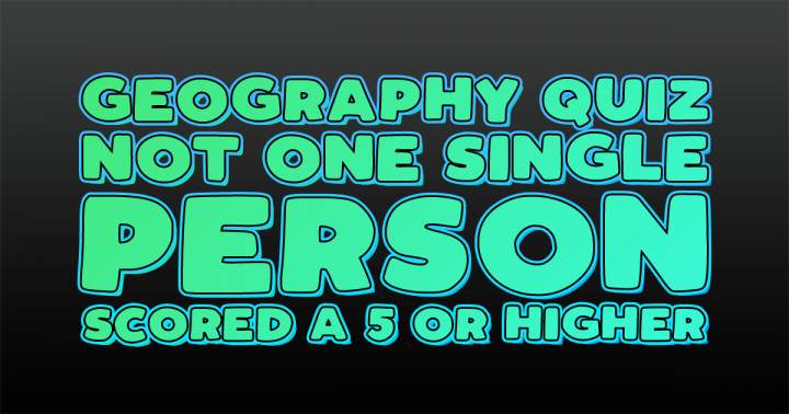 Banner for Quiz About Geography