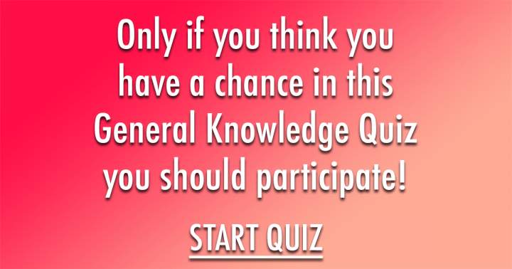 Banner for General Knowledge Quiz