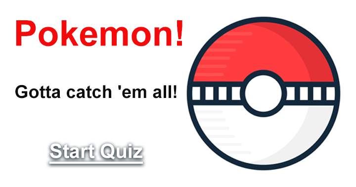 Hoeveel Pokémon's heb jij al gevangen? Test jouw Pokémon kennis met deze quiz! 