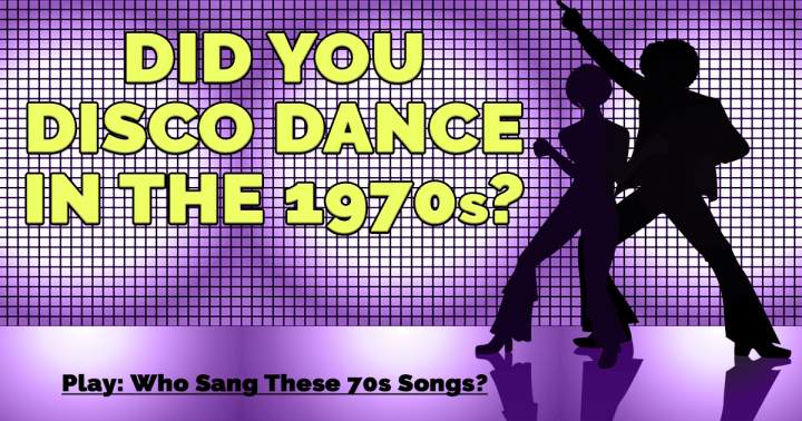 Banner for Did you Disco Dance in the 70s?