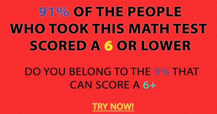 Banner for 91% fail this test