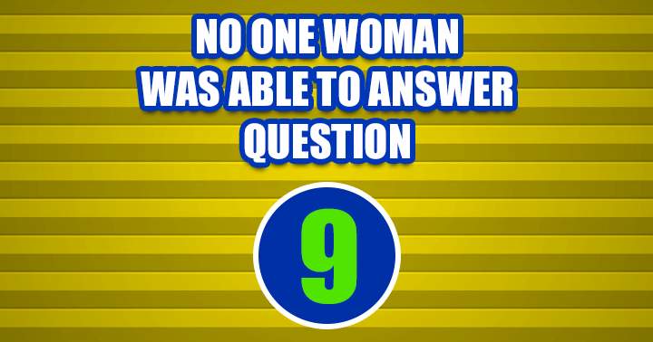 Do you know the answer to question 9?