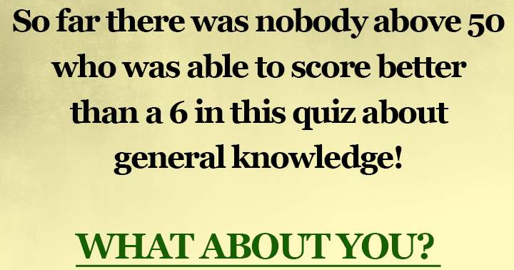 Can you score a 6 or higher?