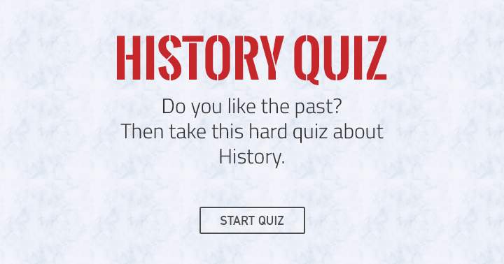 Quiz from the past