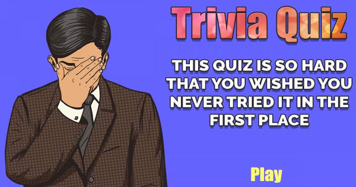 HARD Trivia Quiz