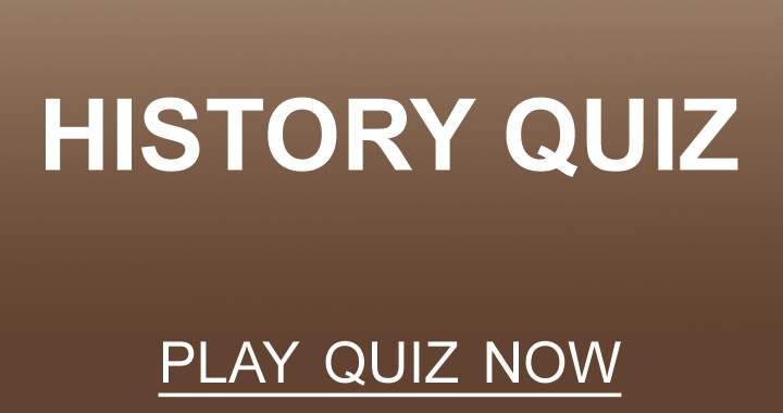 Can you keep your cool in this History Quiz?