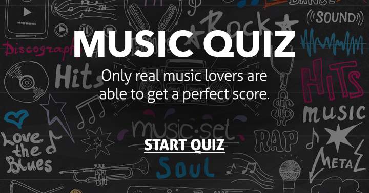 Are you a real Music lover?