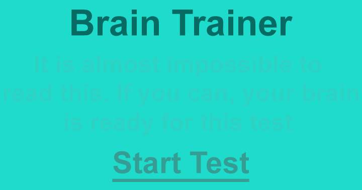 Brain Test